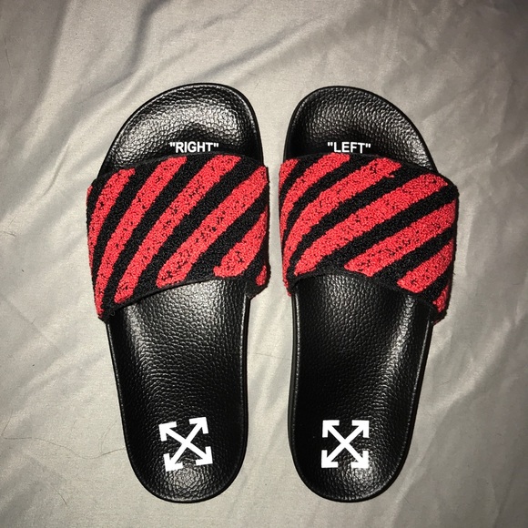 nike off white sliders